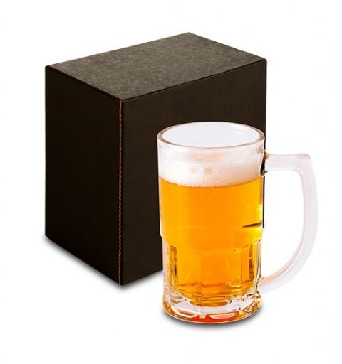 Caneca de Vidro Para Chopp - 340 ML