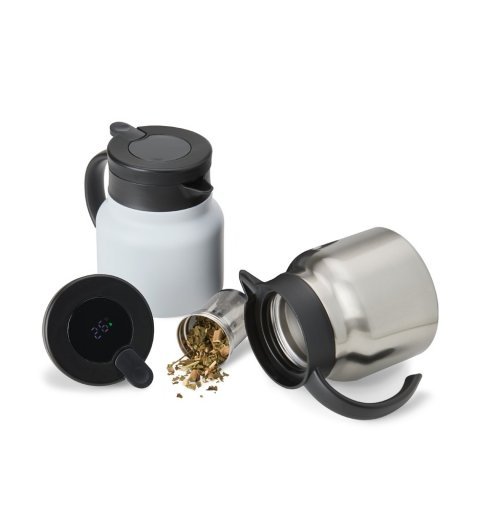 Chaleira Térmica Inox 750ml com Display LED