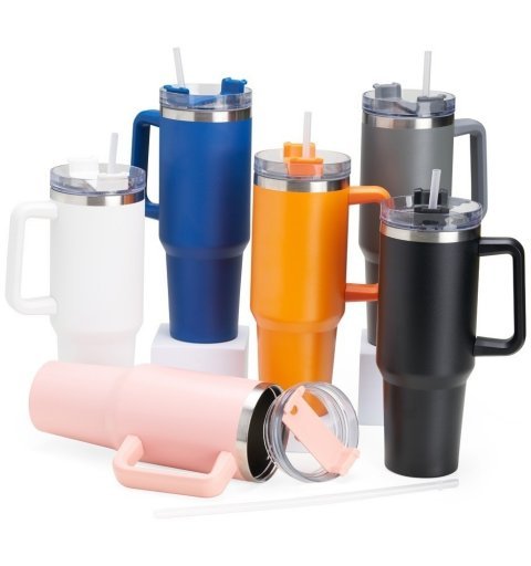 Copo com Canudo 1200ml