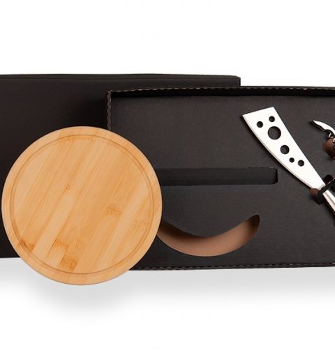 Kit Queijo e Vinho - 3 Pçs